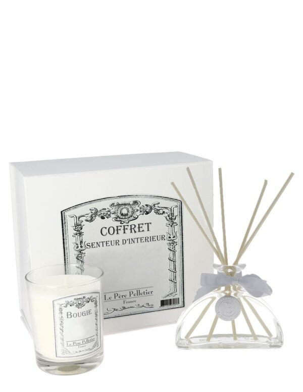 Namų kvapo ir žvakės rinkinys Le Père Pelletier „Medvilnė“
