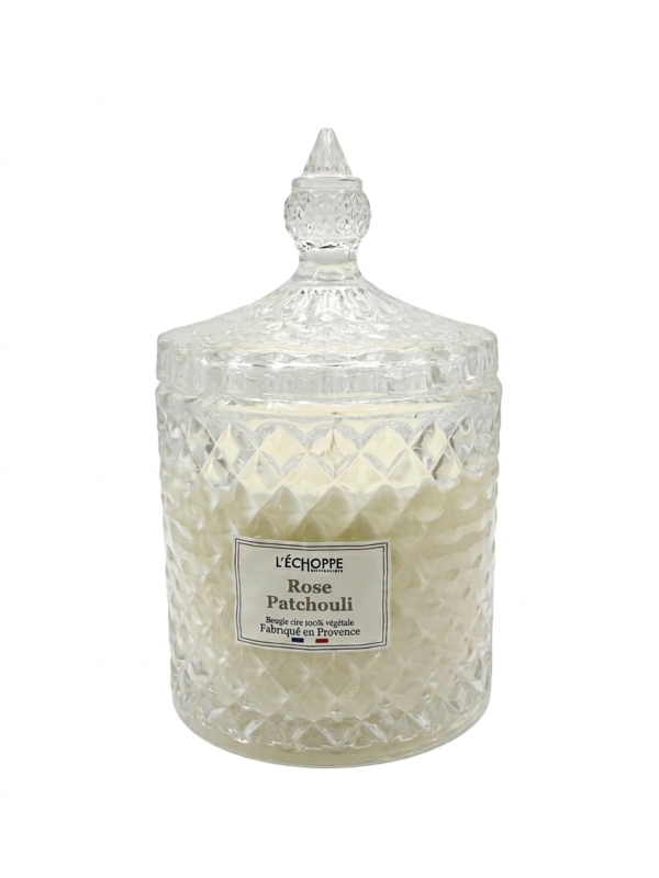 Namų Žvakė L'Echoppe Rožė ir Pačiulis 200g