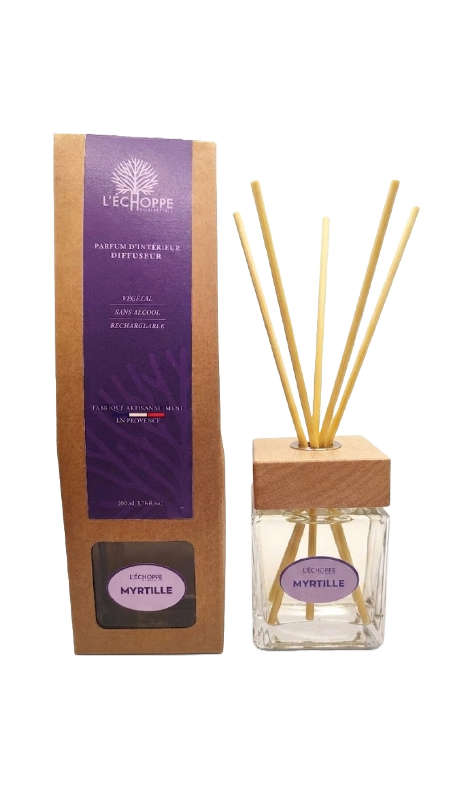 Namų kvapas L'ÉCHOPPE „Mėlynės“ 200 ml 2 Namu-Kvapas-LECHOPPE-Melyne-200ml